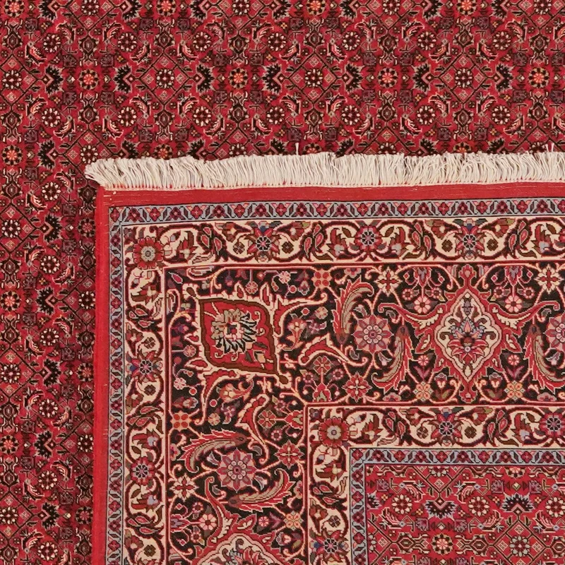 Bidjar · Handgeknüpft – Rot, 397x301 cm