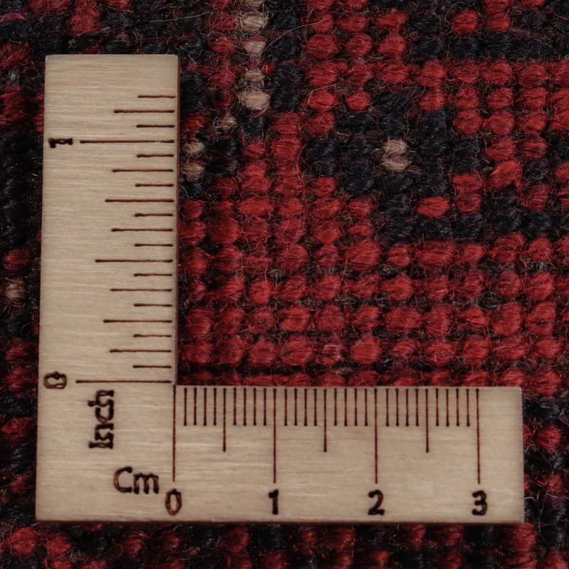 Afghan Teppich - Kunduz - 153 x 198 cm - rot