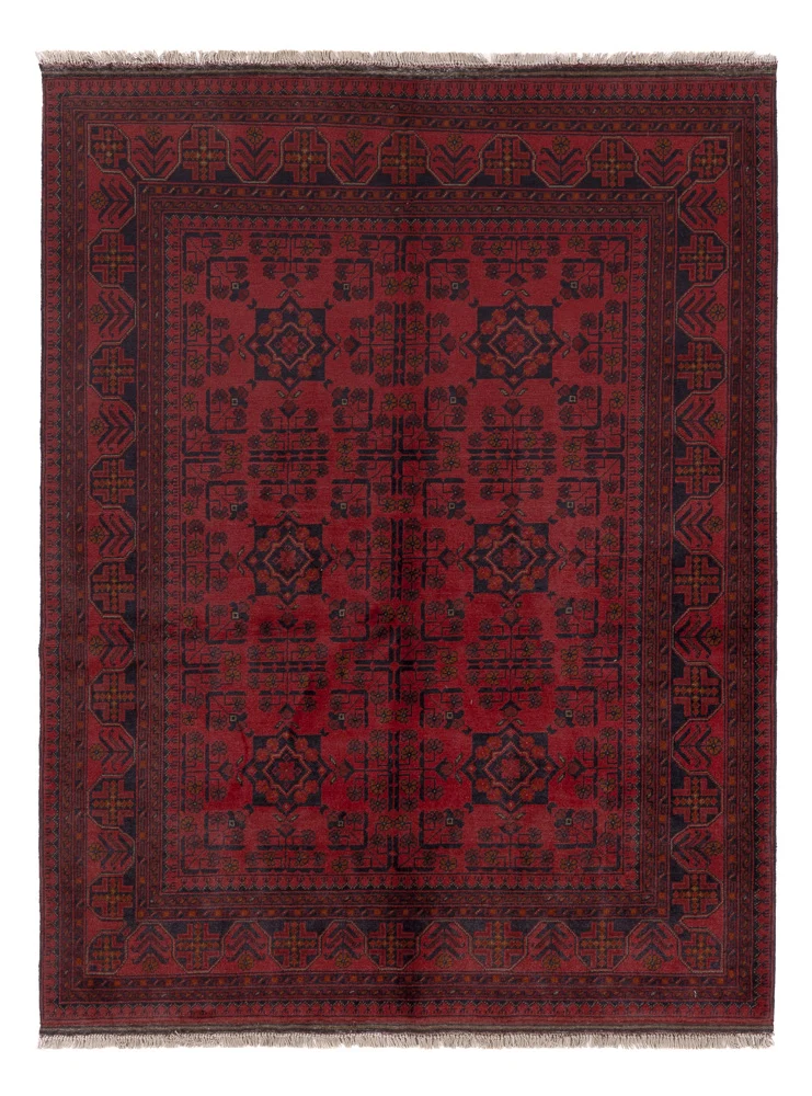 Khal Mohammadi Teppich 152x200cm - Orientteppich - rot