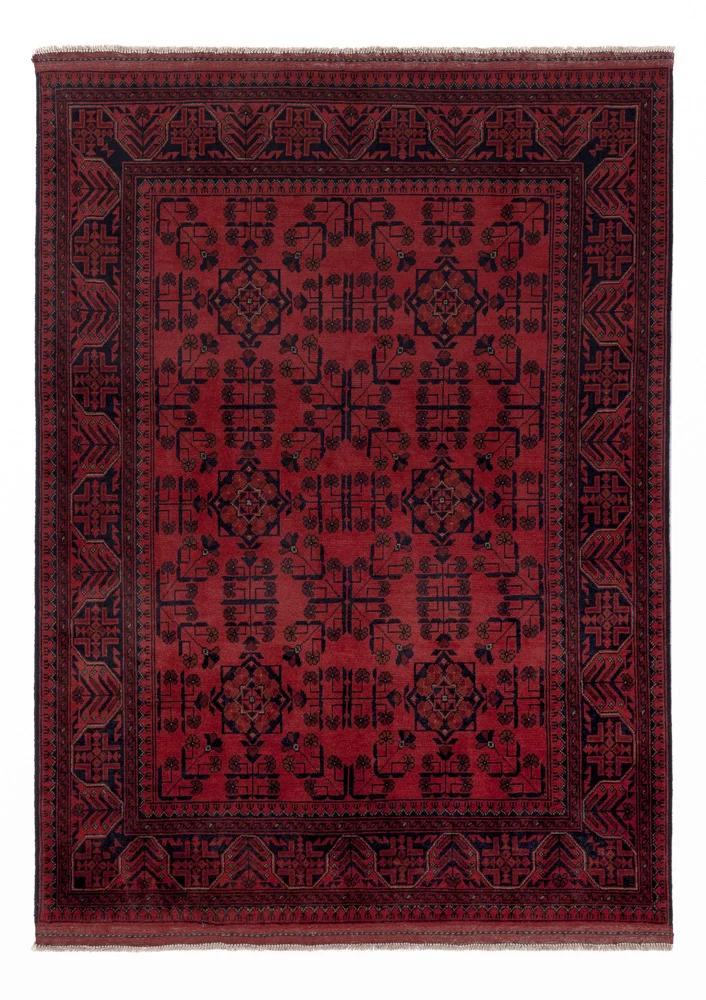 Khal Mohammadi Teppich 147x205cm - Orientteppich - rot