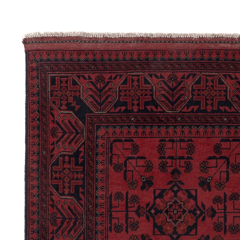 Khal Mohammadi Teppich 147x205cm - Orientteppich - rot