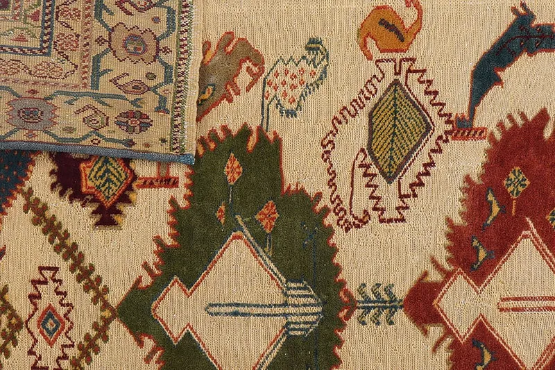 Kelim Belutch · Handgewebt – Beige, 169x162 cm