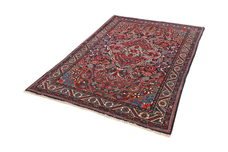 Bourtchalou · Handgeknüpft – Blau, 208x135 cm