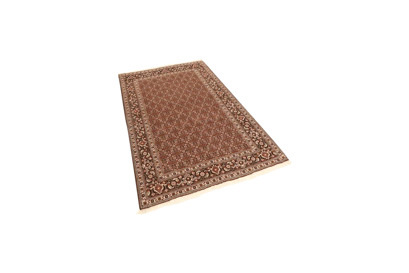 Tabriz 40 Raj · Handgeknüpft – Schwarz, 159x101 cm