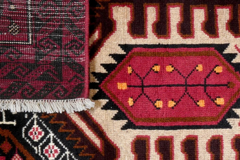 Belutch · Handgeknüpft – Bunt, 201x83 cm