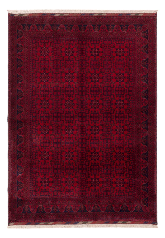 Afghan Teppich 173x241cm - Orientteppich - rot