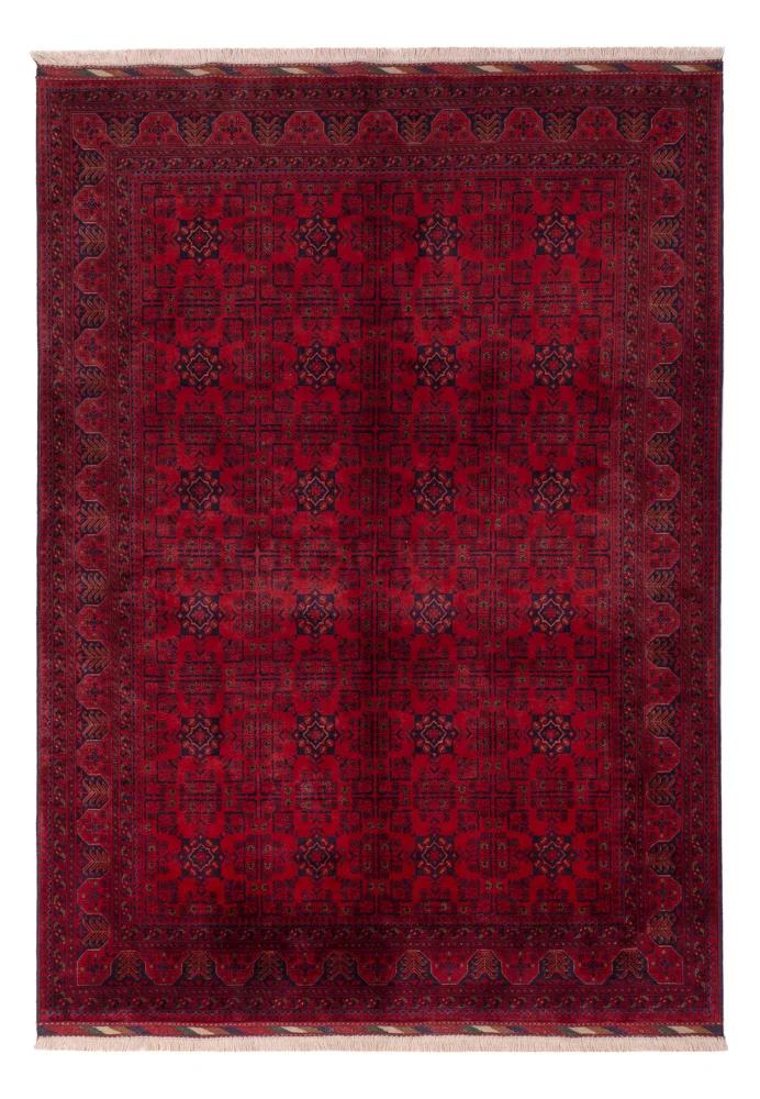 Afghan Teppich 173x242cm - Orientteppich - rot