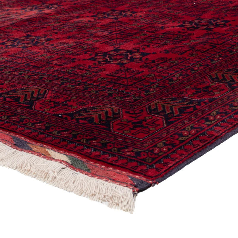 Afghan Teppich 173x242cm - Orientteppich - rot