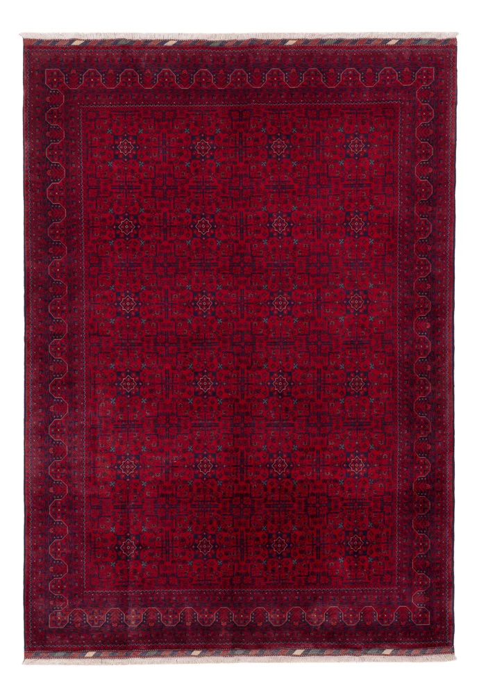 Afghan Teppich 172x242cm - Orientteppich - rot