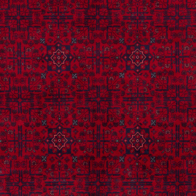 Afghan Teppich 172x242cm - Orientteppich - rot
