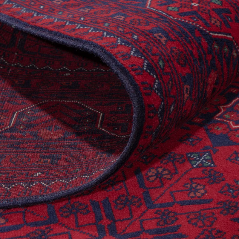 Afghan Teppich 172x242cm - Orientteppich - rot