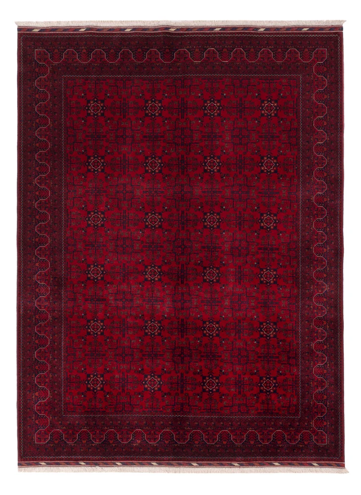 Afghan Teppich 174x236cm - Orientteppich - rot