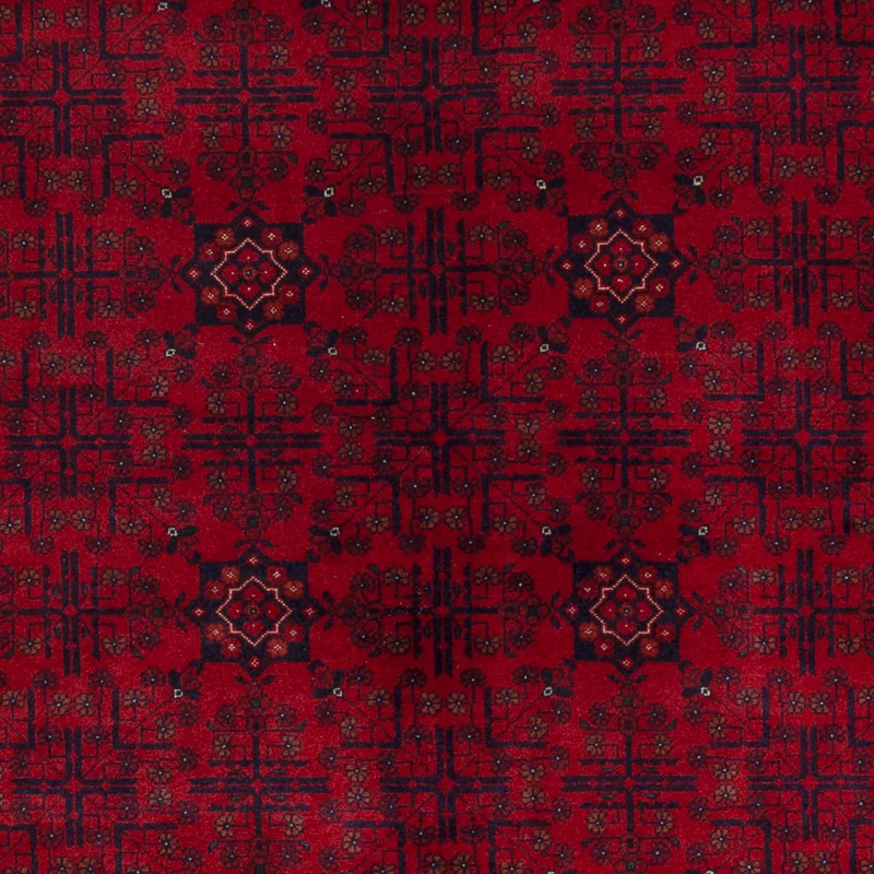 Afghan Teppich 174x236cm - Orientteppich - rot
