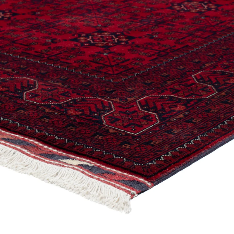 Afghan Teppich 174x236cm - Orientteppich - rot