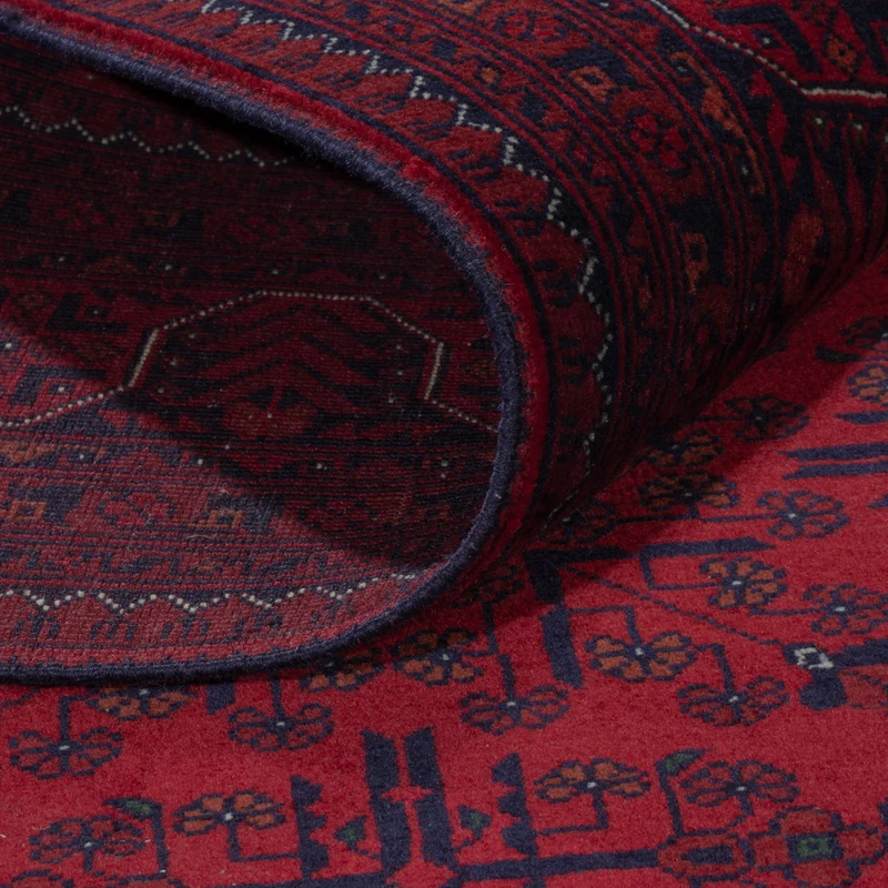 Afghan Teppich 174x236cm - Orientteppich - rot