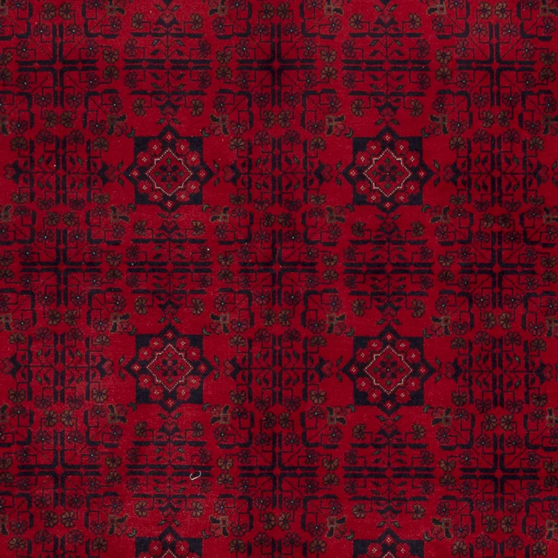 Afghan Teppich 173x240cm - Orientteppich - rot