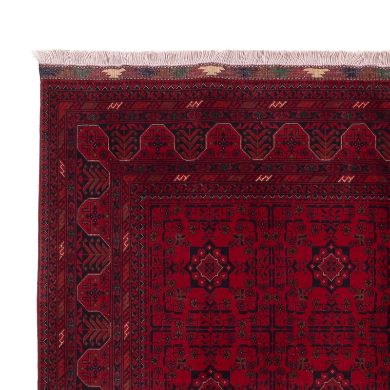 Afghan Teppich 173x240cm - Orientteppich - rot