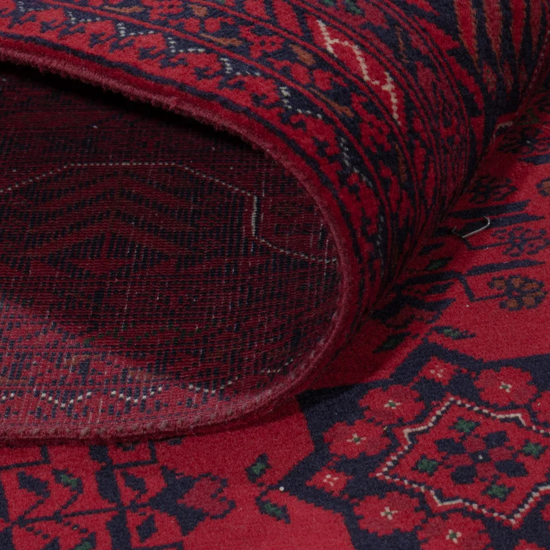 Afghan Teppich 173x240cm - Orientteppich - rot