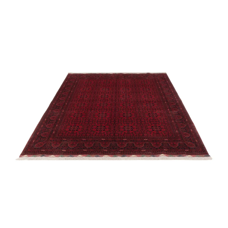 Afghan Teppich 173x240cm - Orientteppich - rot