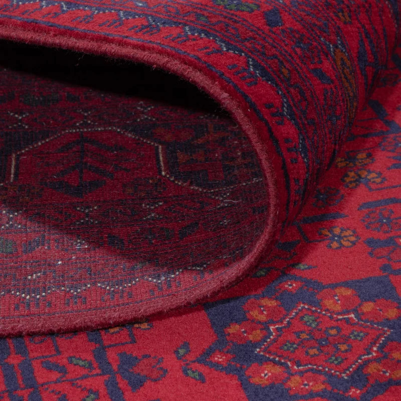 Afghan Teppich 172x243cm - Orientteppich - rot