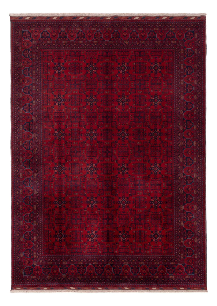 Afghan Teppich 172x242cm - Orientteppich - rot