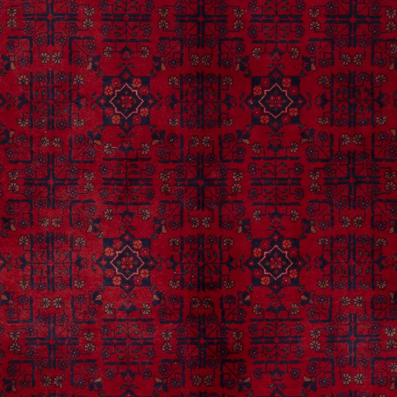 Afghan Teppich 172x242cm - Orientteppich - rot