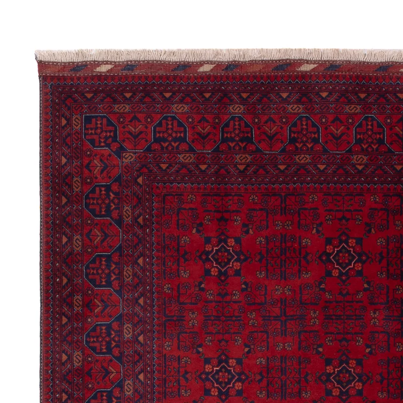 Afghan Teppich 172x242cm - Orientteppich - rot