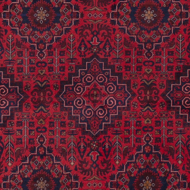 Afghan Teppich 169x240cm - Orientteppich - rot