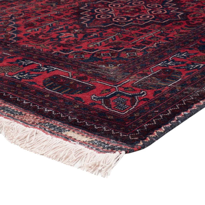 Afghan Teppich 169x240cm - Orientteppich - rot