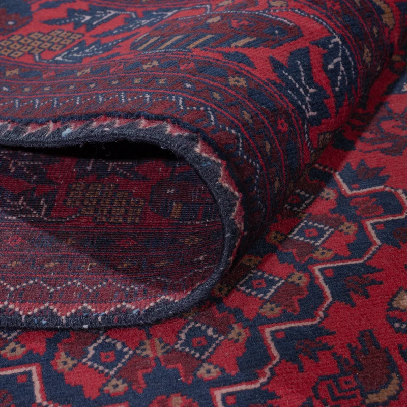Afghan Teppich 169x240cm - Orientteppich - rot