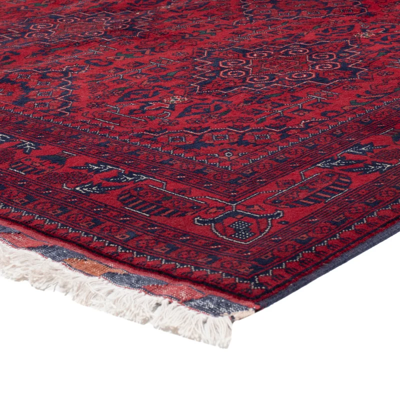 Afghan Teppich 170x236cm - Orientteppich - rot