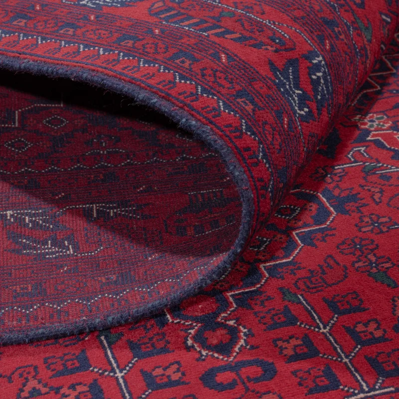 Afghan Teppich 170x236cm - Orientteppich - rot