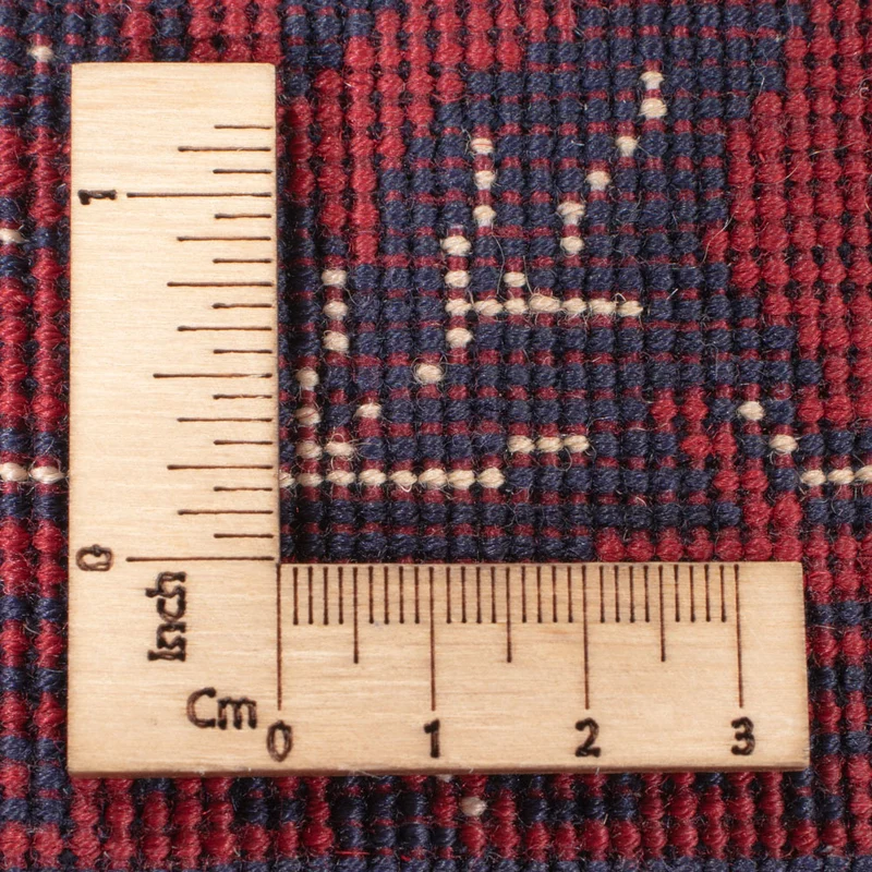 Afghan Teppich 170x236cm - Orientteppich - rot