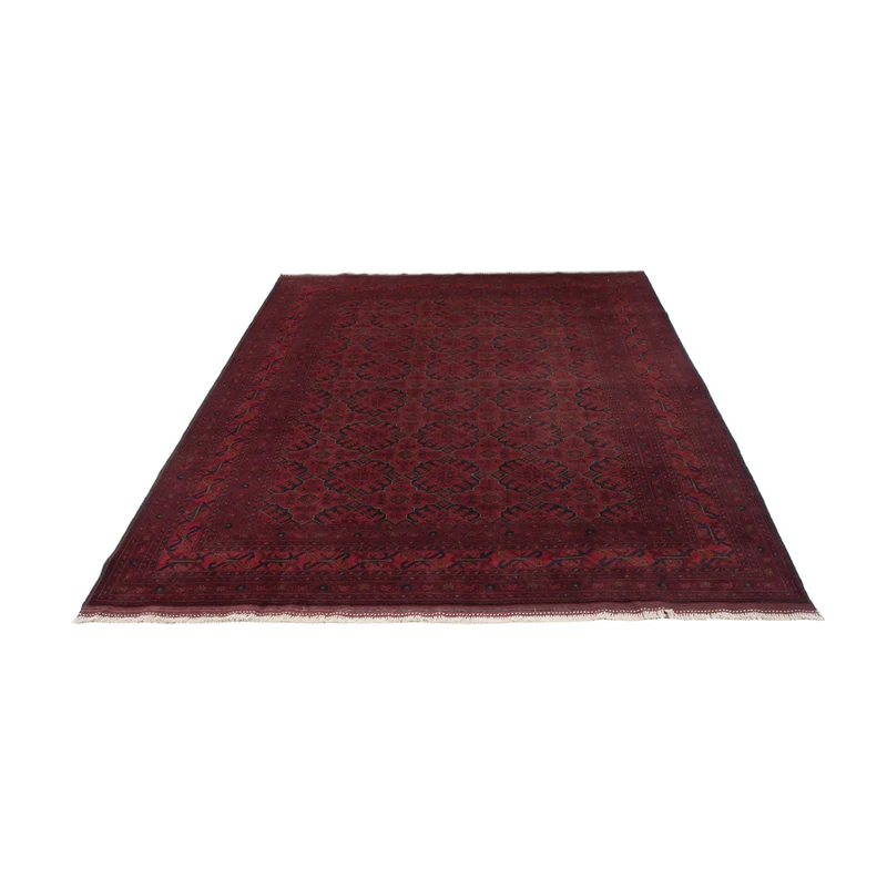 Afghan Teppich - Kunduz - 200 x 296 cm - rot