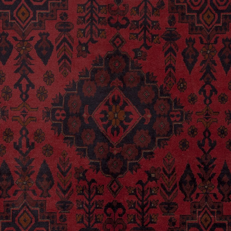 Afghan Teppich - Kunduz - 200 x 300 cm - rot