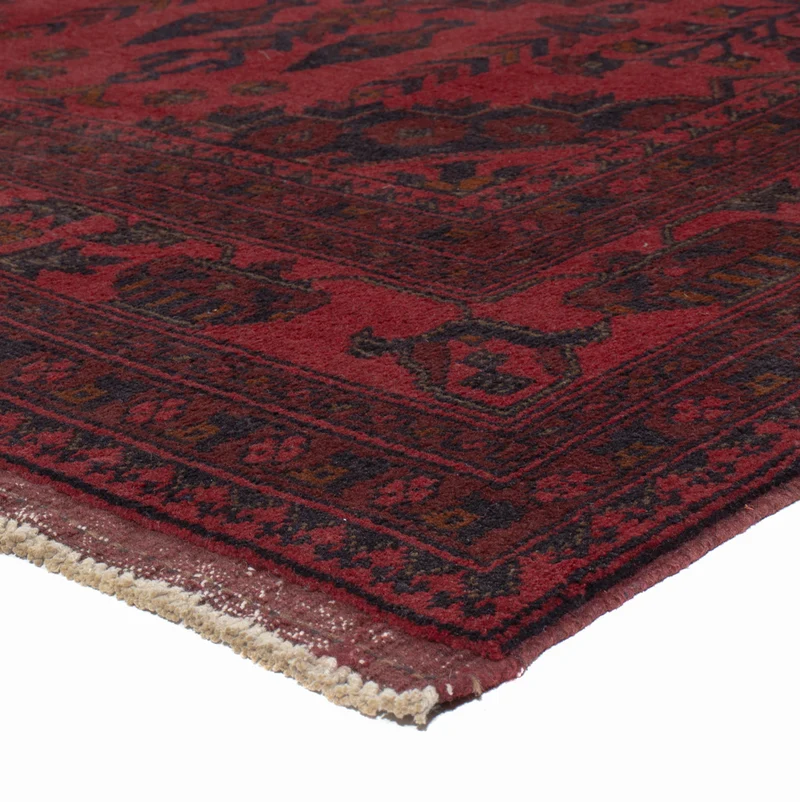 Afghan Teppich - Kunduz - 200 x 300 cm - rot