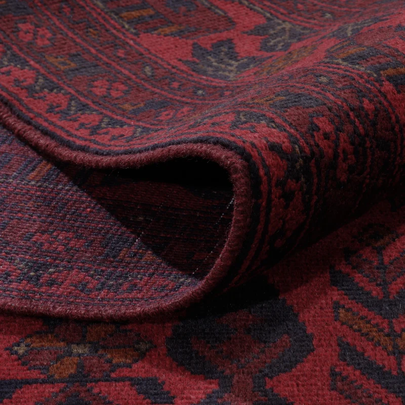 Afghan Teppich - Kunduz - 200 x 300 cm - rot