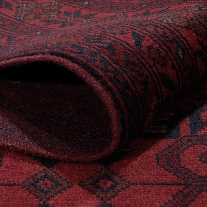 Afghan Teppich - Kunduz - 199 x 294 cm - rot