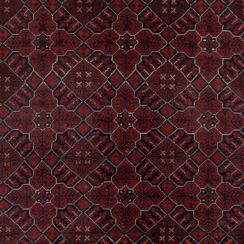Afghan Teppich - Kunduz - 200 x 292 cm - rot