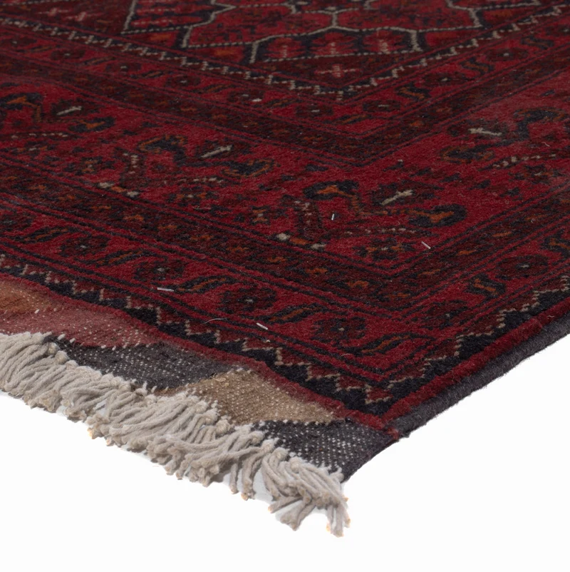 Afghan Teppich - Kunduz - 200 x 292 cm - rot