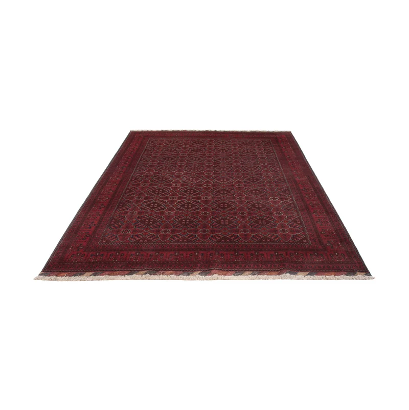 Afghan Teppich - Kunduz - 200 x 292 cm - rot