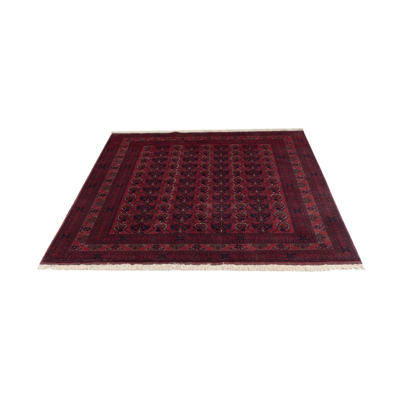 Afghan Teppich 148x194cm - Orientteppich - rot