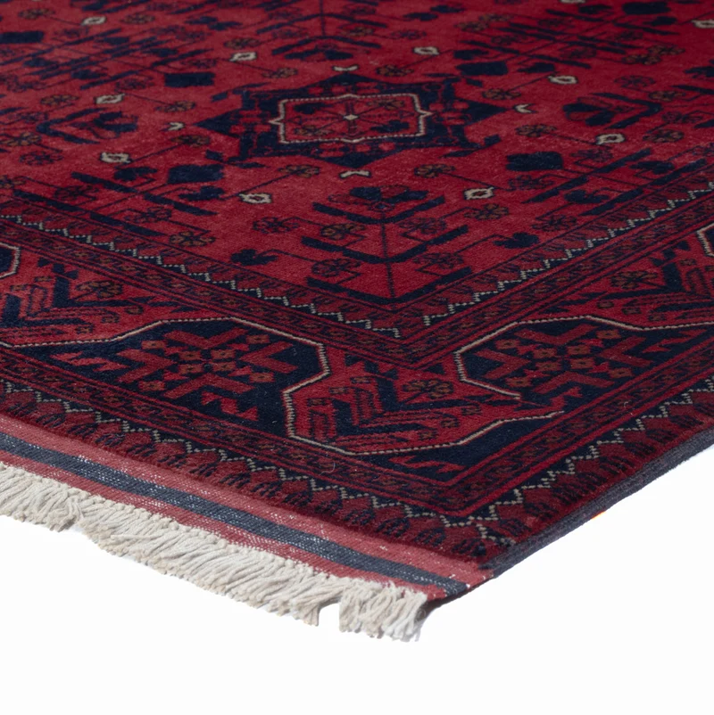 Afghan Teppich - Royal - 149 x 193 cm - rot