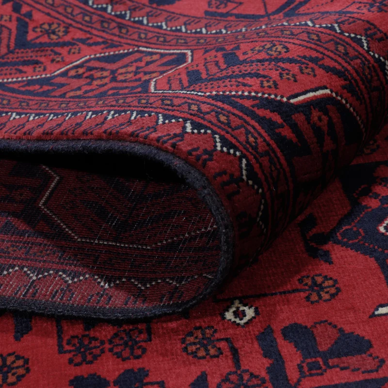 Afghan Teppich - Royal - 149 x 193 cm - rot