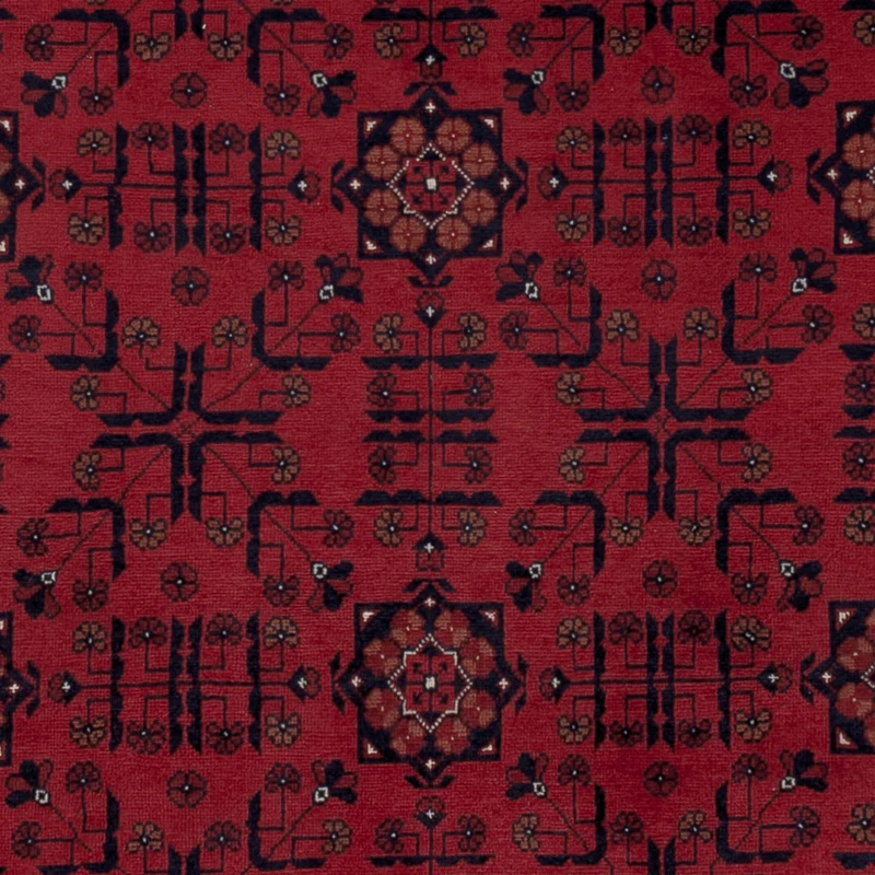 Afghan Teppich 149x189cm - Orientteppich - rot