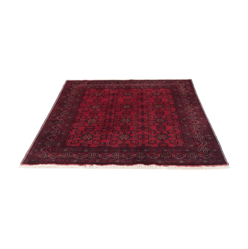 Afghan Teppich 149x189cm - Orientteppich - rot