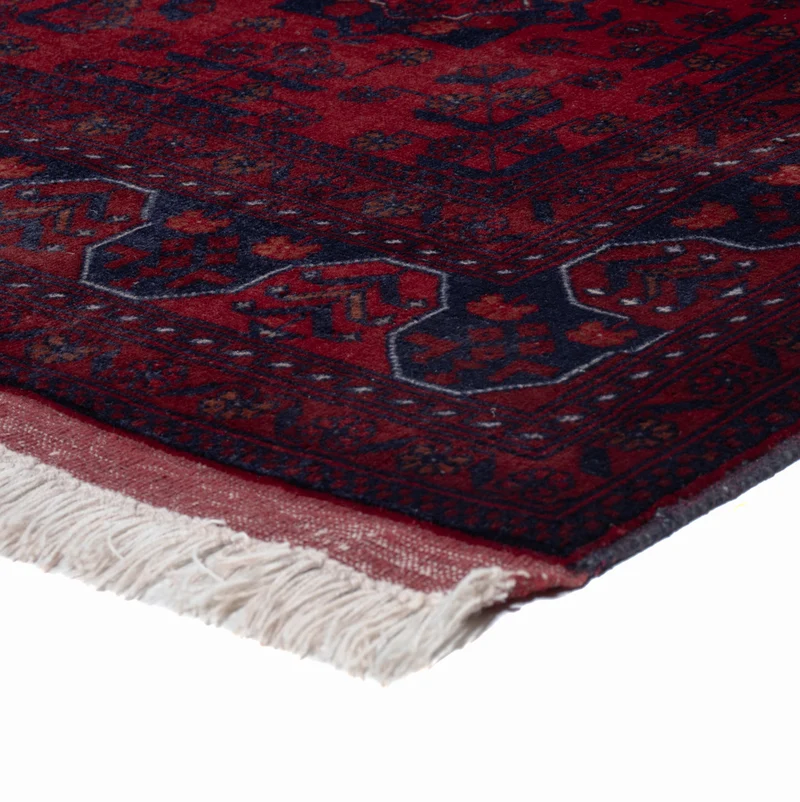Afghan Teppich 151x190cm - Orientteppich - rot
