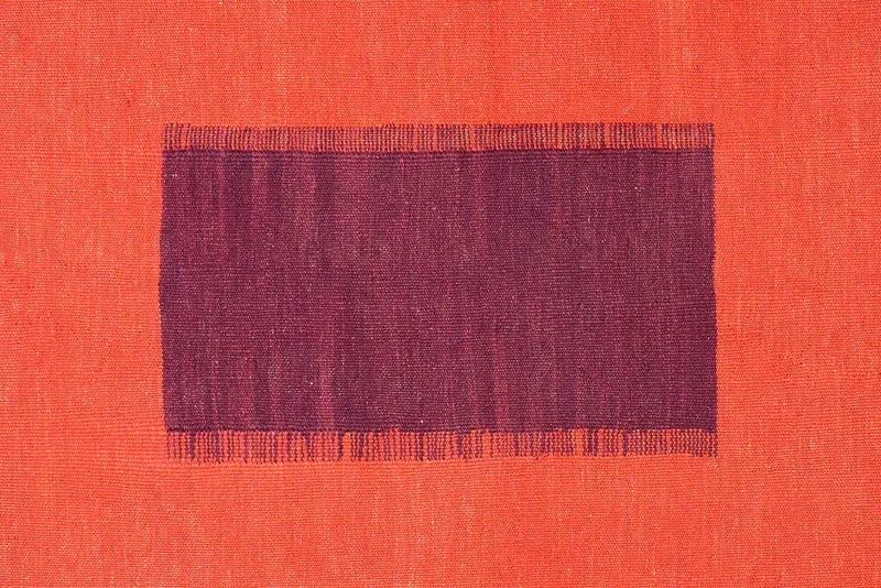 Kelim Gashgai · Handgewebt – Rot, 185x126 cm