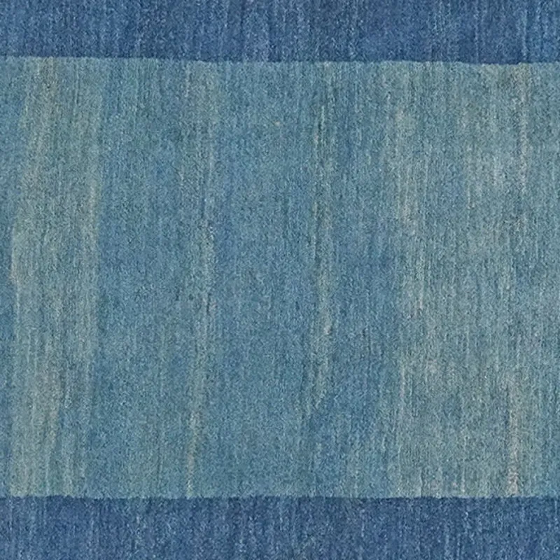 Gabbeh · Handgeknüpft – Blau, 263x90 cm