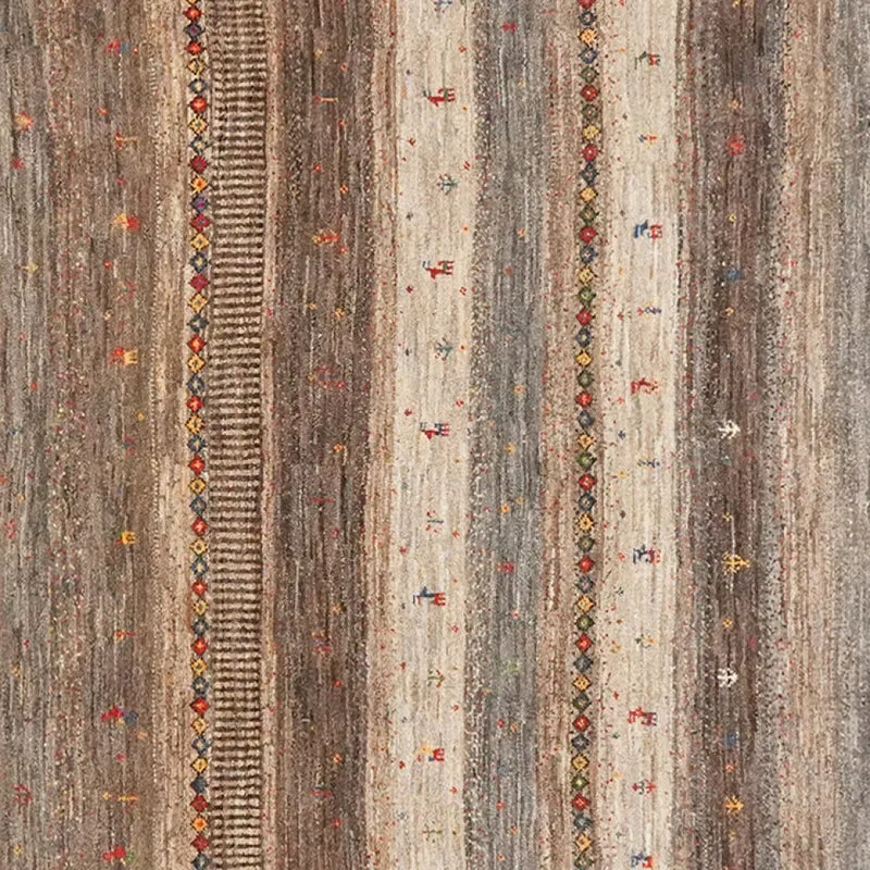 Rizbaf · Handgeknüpft – Braun, 297x256 cm